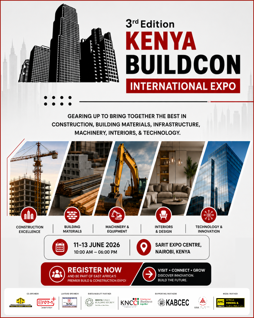 3rd Edition Kenya Buildcon International Expo 2026.